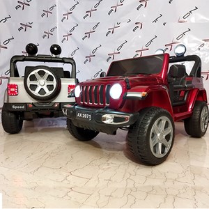 ماشین شارژی جیپ متالیک چهار موتور AX2071_ماشین شارژی