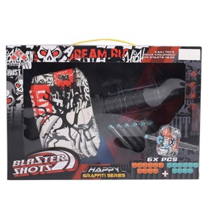 پتک ثور تیر پرتاب کن گرافیتی Happy Graffiti Series Blaster Shoots_تفنگ اسباب بازی