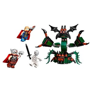 لگو مارول مدل ثور حمله به آسگارد 159 قطعه Attack on New Asgard 77207_لگو