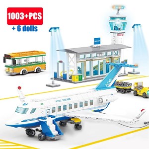 لگو سیتی فرودگاه شهر 1003 قطعه City Airport_لگو