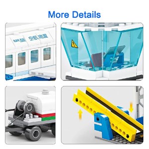 لگو سیتی فرودگاه شهر 1003 قطعه City Airport_لگو