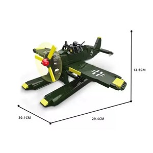 لگو تکنیک هواپیمای نظامی 588 قطعه مدل JIE STAR MILITARY WORLD 23045 _لگو