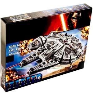 لگو سفینه فالکون جنگ ستارگان 1381 قطعه مدل Star Wars 66008 _لگو