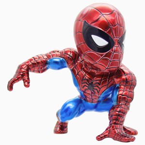 اکشن فیگور فلزی مرد عنکبوتی مدل Jada Marvel 4 Spider-Man Classic Metal Figurine _اکشن فیگور