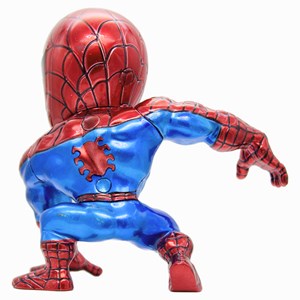 اکشن فیگور فلزی مرد عنکبوتی مدل Jada Marvel 4 Spider-Man Classic Metal Figurine _اکشن فیگور