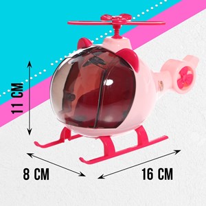 اسباب بازی ست باربی همراه با هلیکوپتر و چند دست لباس مدل Fashion travel _عروسک