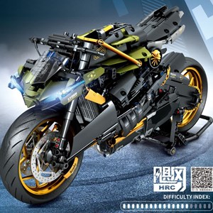 لگو تکنیک موتور سیکلت 1720 قطعه مدل SEMBO BLOCK 713800 _لگو