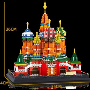 لگو سیتی کلیسا جامع سنت باسیل مسکو 2894 قطعه مدل 10961_لگو