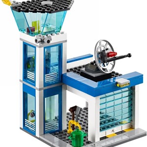 لگو سیتی ایستگاه پلیس شهر 854 قطعه مدل 6063 Police Station City_لگو