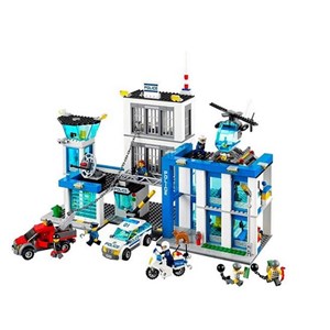 لگو سیتی ایستگاه پلیس شهر 854 قطعه مدل 6063 Police Station City_لگو