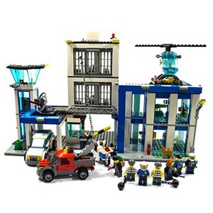 لگو سیتی ایستگاه پلیس شهر 854 قطعه مدل 6063 Police Station City_لگو