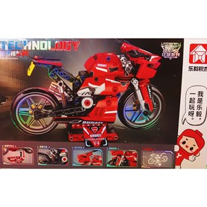 لگو تکنیک موتور سیکلت داکار 355 قطعه مدل BLOCK 88077 _لگو