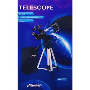 تلسکوپ طبیعتگردی به همراه کوله پشتی مدل AOMEKIE AO2017 70mm Refractor Telescope_اسباب بازی علمی