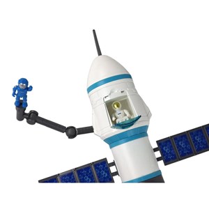 اسباب بازی سکوی پرتاب موشک فضاپیما همراه با فیگور فضانورد SPACE MISSON_اکشن فیگور