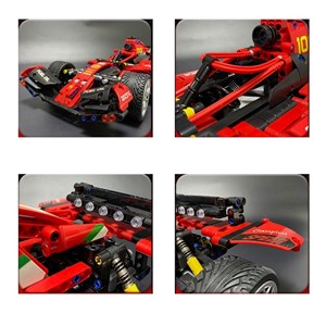 لگو تکنیک ماشین فرمول یک 1348 قطعه مدل JIQILE 49006_لگو