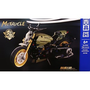 لگو تکنیک موتور سیکلت 756 قطعه مدل ZHEGAO QJ5184_لگو