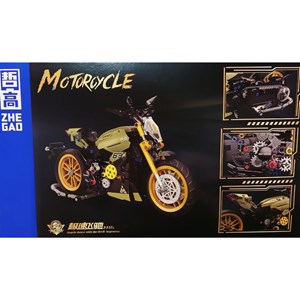 لگو تکنیک موتور سیکلت 756 قطعه مدل ZHEGAO QJ5184_لگو