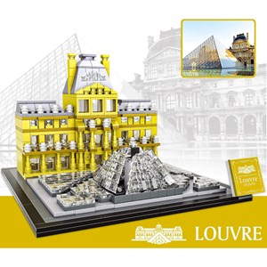 لگو کریتور موزه لوور پاریس 807 قطعه مدل LX A444 _لگو