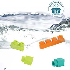لگو نرم 52 قطعه مدل Soft Rubber Blocks 6039 _لگو
