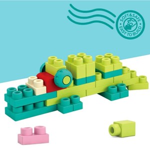 لگو نرم 82 قطعه مدل Soft Rubber Blocks 6038 _لگو