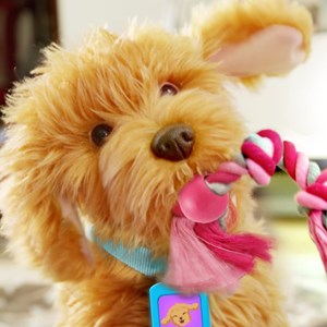 عروسک رباتیک سگ موجی مدل Skyrocket - My Fuzzy Friend - Moji the Lovable Labradoodle_ربات اسباب بازی
