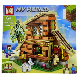 لگو ماینکرافت کلبه جنگلی 541 قطعه مدل MG1220 Minecraft _لگو
