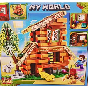 لگو ماینکرافت کلبه جنگلی 541 قطعه مدل MG1220 Minecraft _لگو
