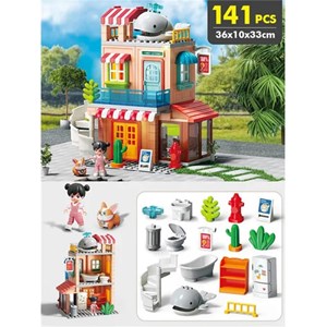 لگو دوپلو خانه عروسکی 141 قطعه فلو مدل FEELO GENIUS ARCHITECT 1810_لگو