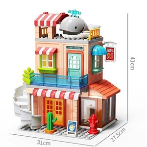 لگو دوپلو خانه عروسکی 141 قطعه فلو مدل FEELO GENIUS ARCHITECT 1810_لگو