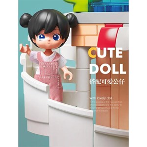 لگو دوپلو خانه عروسکی 141 قطعه فلو مدل FEELO GENIUS ARCHITECT 1810_لگو