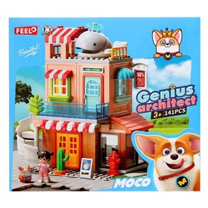 لگو دوپلو خانه عروسکی 141 قطعه فلو مدل FEELO GENIUS ARCHITECT 1810_لگو