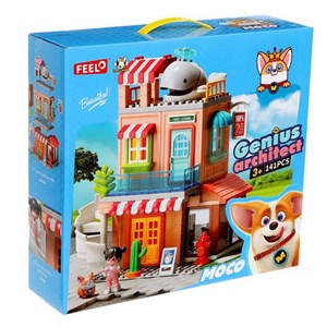 لگو دوپلو خانه عروسکی 141 قطعه فلو مدل FEELO GENIUS ARCHITECT 1810_لگو