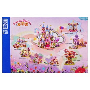 لگو فرندز سرسره پرنسس 355 قطعه مدل ZHEGAO 921006 _لگو