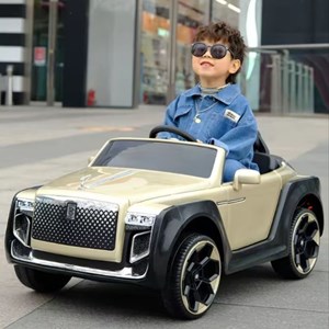 ماشین شارژی رولزرويس متالیک آکسون رنگ نقره ای مدل AX2092_ماشین شارژی