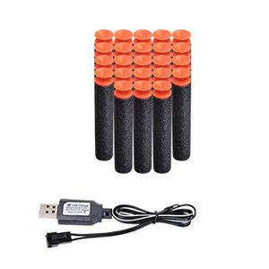 تفنگ اسباب بازی شارژی تیر ابری قابلیت شلیک رگباری GROWLER _تفنگ اسباب بازی