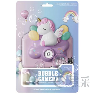 اسباب بازی حباب ساز دوربینی طرح یونیکورن_ تفنگ اسباب بازی