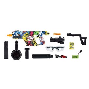 تفنگ اسباب بازی شارژی تیر ژله ای دوربین دار مدل F930D _تفنگ اسباب بازی