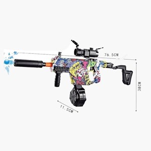 تفنگ اسباب بازی شارژی تیر ژله ای دوربین دار مدل F930D _تفنگ اسباب بازی