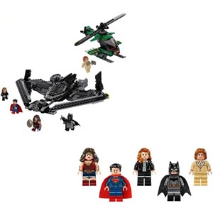 لگو دی سی سفینه بتمن 518 قطعه مدل 7118 Heroes of Justice_لگو