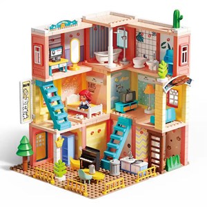 لگو فرندز خانه عروسکی فلو 243 قطعه مدل FEELO 1811_لگو