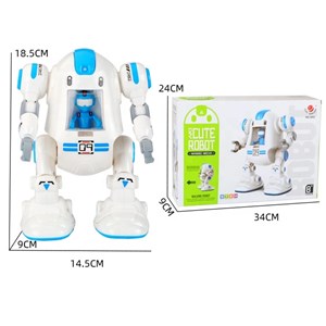 کیت ربات اسباب بازی حرکتی همراه با سرنشین کیوت سان لایت_ ربات اسباب بازی