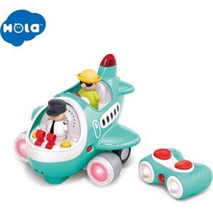 اسباب بازی موزیکال هواپیما کنترلی هولی تویز مدل HA999500 _اسباب بازی نوزادی