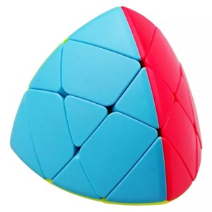 روبیک هرمی حجمی مستر مورفیکس خودرنگ 3×3 برند کای وای QiYi مدل 518 EQY _بازی فکری