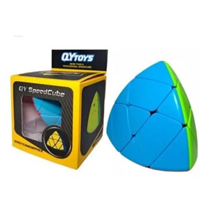 روبیک هرمی حجمی مستر مورفیکس خودرنگ 3×3 برند کای وای QiYi مدل 518 EQY _بازی فکری