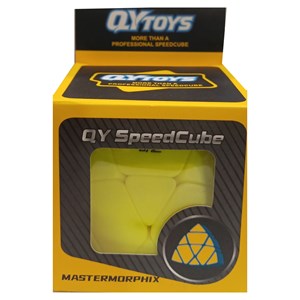 روبیک هرمی حجمی مستر مورفیکس خودرنگ 3×3 برند کای وای QiYi مدل 518 EQY _بازی فکری