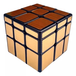 مکعب روبیک حجمی آینه ای طلایی برند مویو میلانگ MOYU مدل 8816 MF _بازی فکری