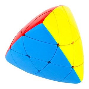 روبیک هرمی حجمی مستر مورفیکس خودرنگ 3×3 برند مویو MOYU مدل 8871 MF _بازی فکری