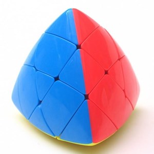 روبیک هرمی حجمی مستر مورفیکس خودرنگ 3×3 برند مویو MOYU مدل 8871 MF _بازی فکری