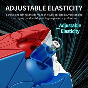 مکعب روبیک اسکوب برگ افرا برند مویو MOYU مدل 8877 MF _بازی فکری