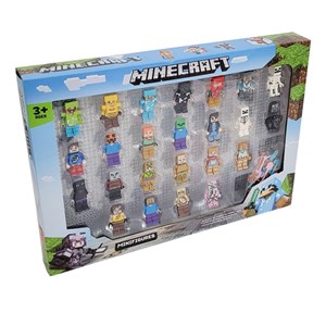 اکشن فیگور لگو مدل ماینکرافت مجموعه 24 عددی MINECRAFT _اکشن فیگور